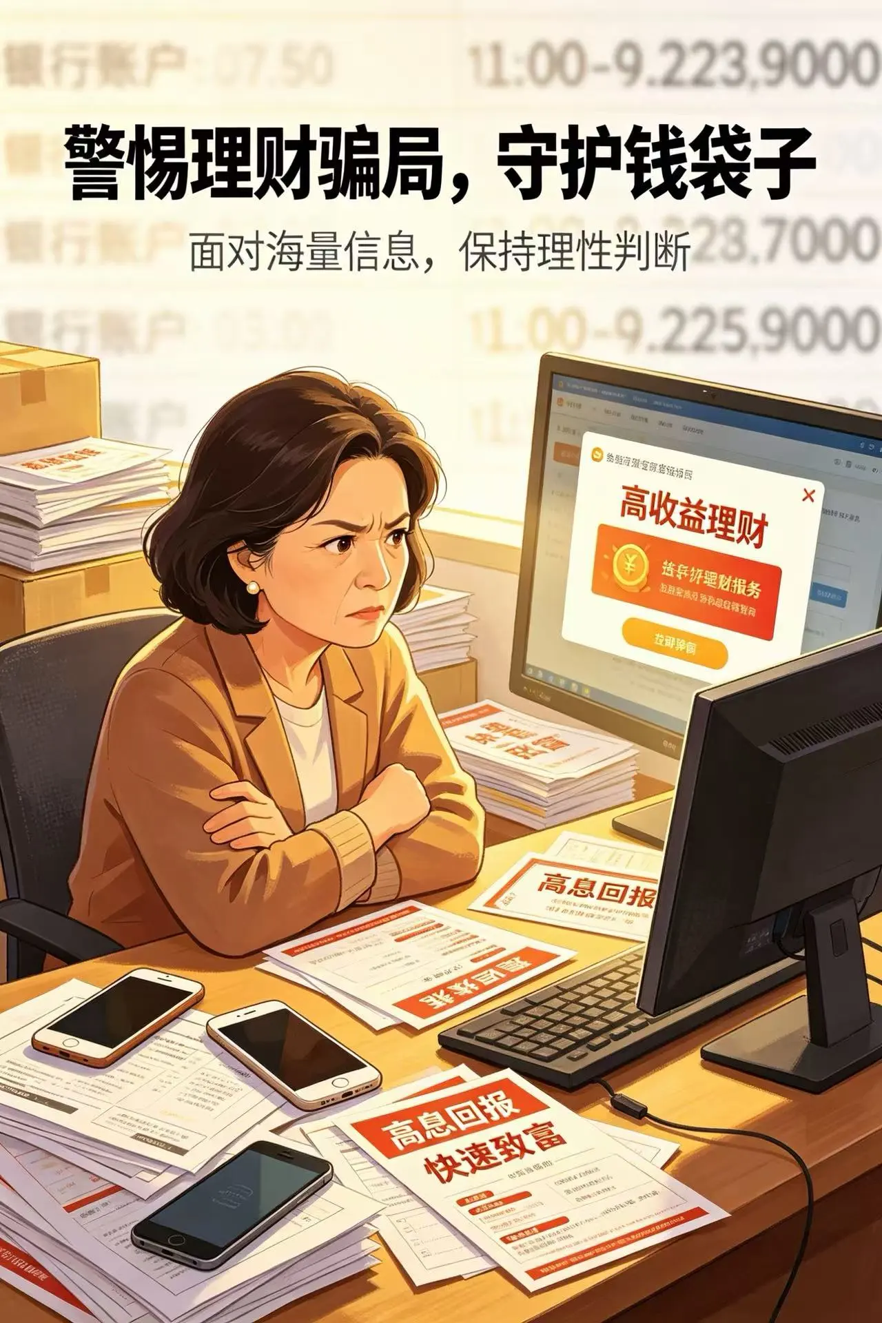 财务信息识别,警惕理财陷阱远离投资骗局