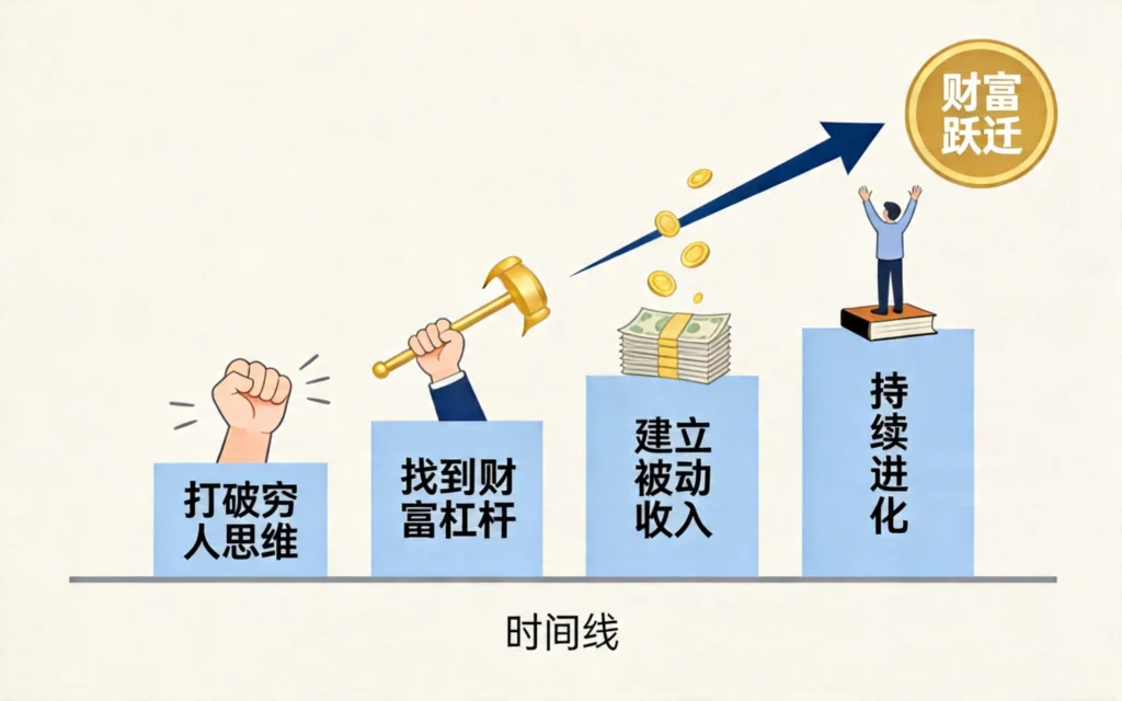 财富跃迁的四个关键阶段
