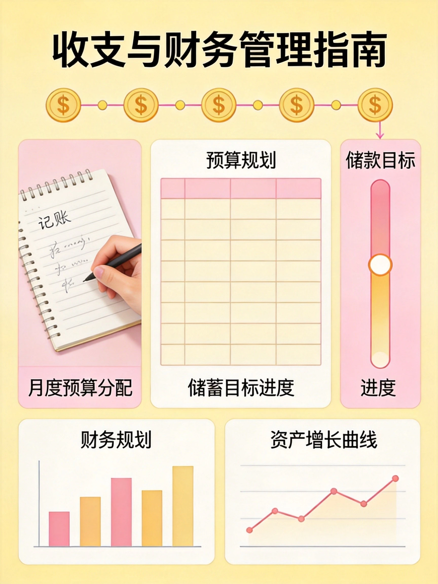 收支管理的艺术:让每一分钱都听你的话