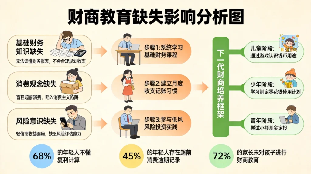 财商教育三重缺失与成年后补救路径,建立正确金钱观