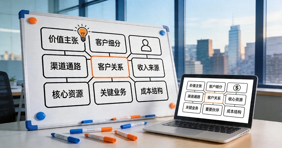 商业模式画布：看透生意本质的思维工具
