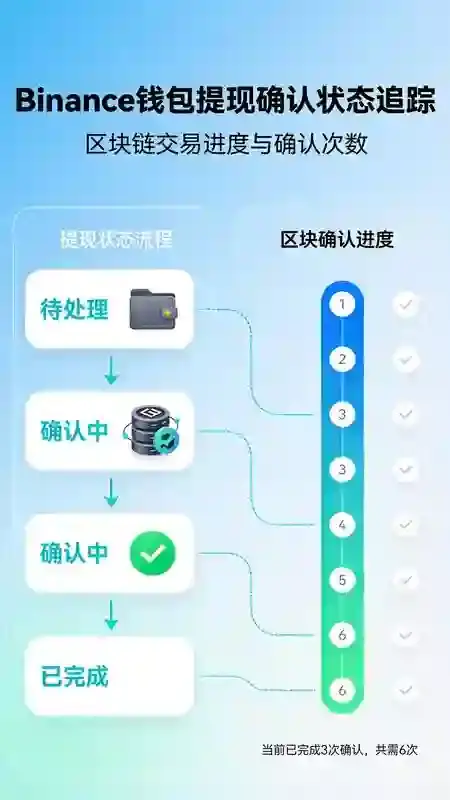 币安怎么查看钱包提币确认状态
